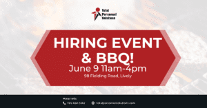Read more about the article Hiring Event & BBQ June 9
